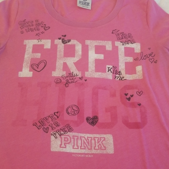 🧨Pink by Victoria's Secret tee shirt small - Picture 3 of 5